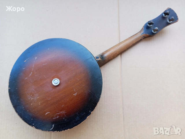 старинно банджо укулеле малка китара, снимка 5 - Антикварни и старинни предмети - 52353474