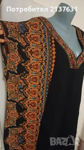 НОВА ! ДАМСКА ДЪЛГА РОКЛЯ Размер XXXL / XXXXL , снимка 4 - Рокли - 51801492