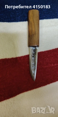 Кован нож Якут от ШХ15 , снимка 4 - Ножове - 53055472