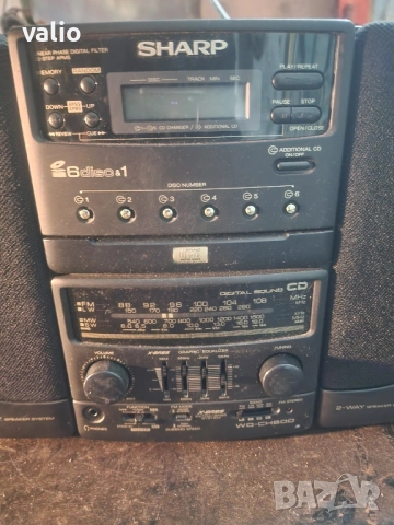 Касетофон SHARP , снимка 2 - Радиокасетофони, транзистори - 51235163