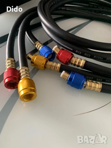 Маркучи за пълнене на автомобилен фреон ., снимка 2 - Автоклиматици - 52686651