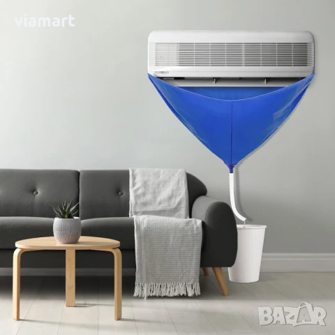 Комплект за почистване на климатици – с торба, маркуч и четки, Без демонтаж, За домашна употреба, снимка 2 - Климатици - 51220577