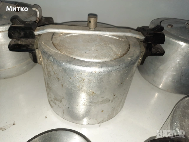 Стари Български тенджери под налягане от соца, снимка 4 - Съдове за готвене - 53405429