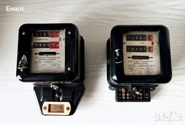 Два еднофазни двойнотарифни електромери., снимка 1 - Други - 53240040