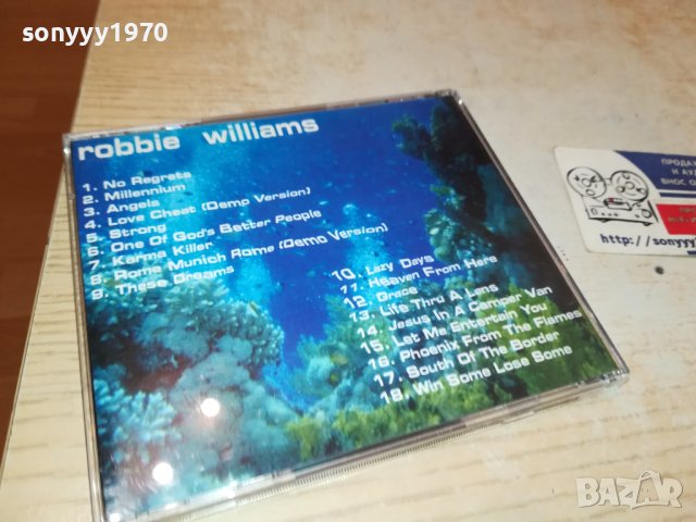 ROBBIE WILLIAMS CD 1010231656, снимка 9 - CD дискове - 42511546