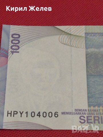 БАНКНОТА ИНДОНЕЗИЯ ПЕРФЕКТНО СЪСТОЯНИЕ МНОГО КРАСИВА ЗА КОЛЕКЦИЯ ДЕКОРАЦИЯ 36750, снимка 12 - Нумизматика и бонистика - 39857940