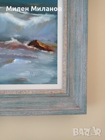 Картина с маслени бои , снимка 3 - Картини - 39078203