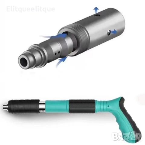 Ръчен пистолет за стоманени пирони пистолет за нитове инструмент за бетонна стена, снимка 2 - Друга електроника - 52325996