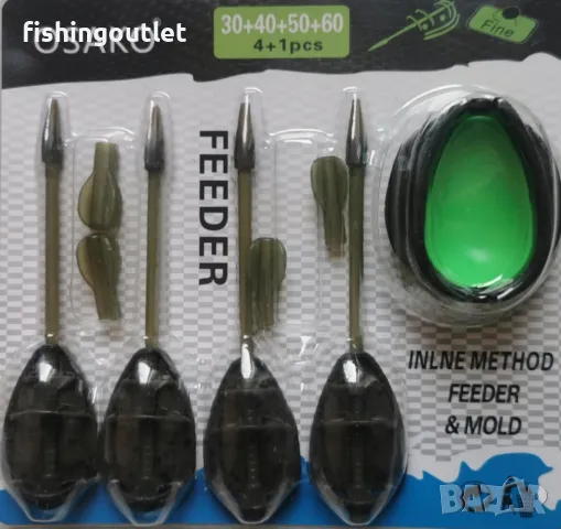 Комплект 4 инлайн метод хранилки с преса Osako Inline Method 4+1, снимка 2 - Такъми - 49336861