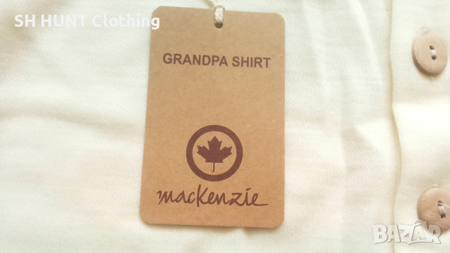 Mackenzie GRANDPA SHIRT 100% Merino Wool размер M термо блуза 100% Мерино вълна - 1691, снимка 5 - Екипировка - 52842331