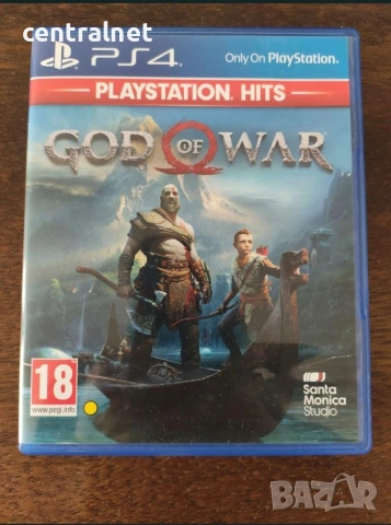 God of war диск с игра за PS4