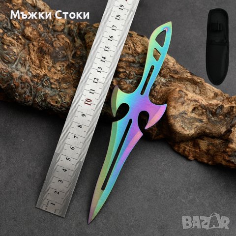 Ножове за хвърляне 3 броя комплект с калъф - Модел 13, снимка 5 - Ножове - 39216451