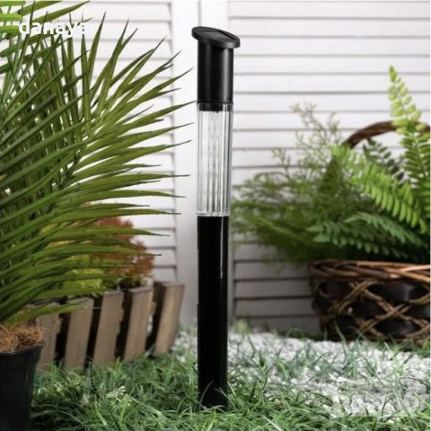 3829 Голяма градиснка соларна лампа, 55 см, снимка 2 - Градински мебели, декорация  - 41400670