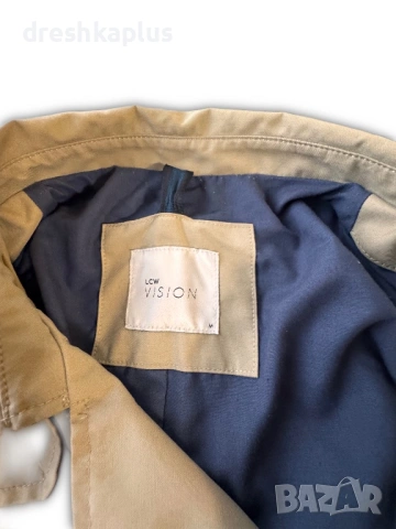 LCW  Мъжки шлифер - размер M - бежов - отлично състояние, снимка 4 - Палта - 53219150