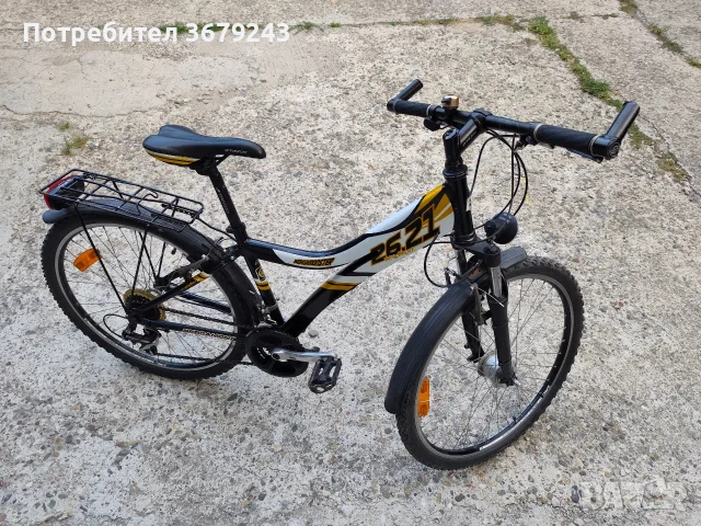 Велосипед Bergamont Bergamonster 26" – Запазен, с преден амортисьор и скорости Shimano, снимка 3 - Велосипеди - 55953095
