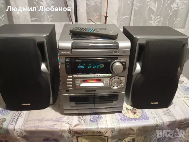 Ретро уредба Aiwa XR H33MD Работи отлично, снимка 10 - Аудиосистеми - 56088058