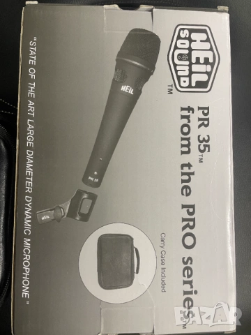Heil Sound PR35 Вокален динамичен микрофон, снимка 5 - Микрофони - 53624113