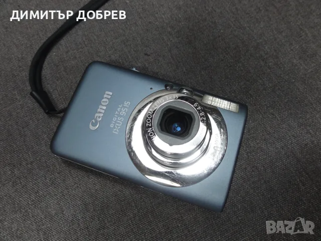 ЦИФРОВ ФОТОАПАРАТ CANON IXUS 95 IS 10.0MP CCD DIGITAL CAMERA Y2K DIGICAM, снимка 5 - Фотоапарати - 55941071
