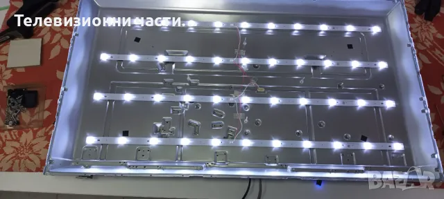Sharp LC-43CFE4142E със счупен екран LC.4CW01G001 /TP.MS3463S.PB711/6870C-0532A/RF-AJ430E32-1101S-02, снимка 7 - Части и Платки - 48450518