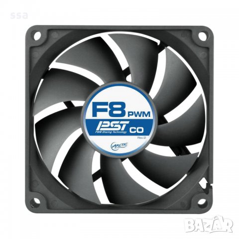 Arctic Вентилатор Arctic Fan F8 PWM PST CO - 2Ball - 850-2000rpm, снимка 1 - Други - 35973756