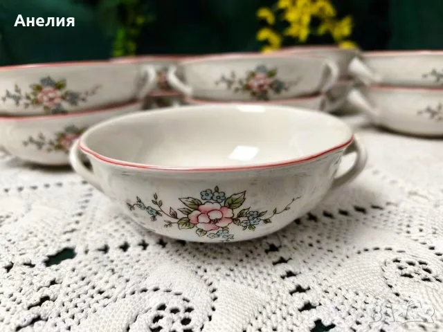 Vileroy & Boch Rosette стил и красота , снимка 11 - Чаши - 56403665