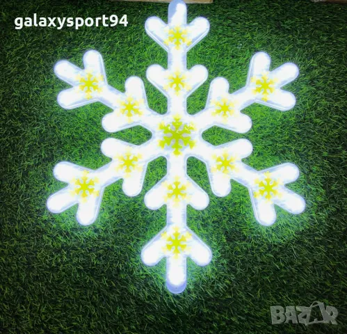 Лед коледна фигурка снежен човек двулицеви фигурки  за лед коледна украса, снимка 7 - Декорация за дома - 47828671