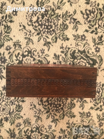 Пирографирани битови кутии - 6 бр., снимка 12 - Други - 52775679