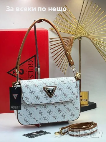 Michael Kors Дамска Елегантна Чанта С Капак Монограм И Златисти Детайли-Различни Цветове Код SEM-692, снимка 8 - Чанти - 55970021