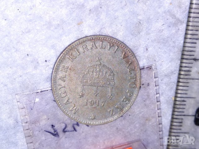 20 ФИЛЕРА 1917 KB КРАЛСТВО УНГАРИЯ Стара КРАСИВА КОЛЕКЦИОНЕРСКА РЯДКА МОНЕТА УНГАРСКИ ФИЛЕР 24947, снимка 6 - Нумизматика и бонистика - 41501139