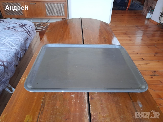 Стар неръждаем поднос,табла за сервиране, снимка 2 - Други ценни предмети - 51979005