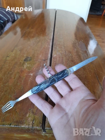 Стар джобен нож,ножче,ножка #80, снимка 4 - Други ценни предмети - 50715465