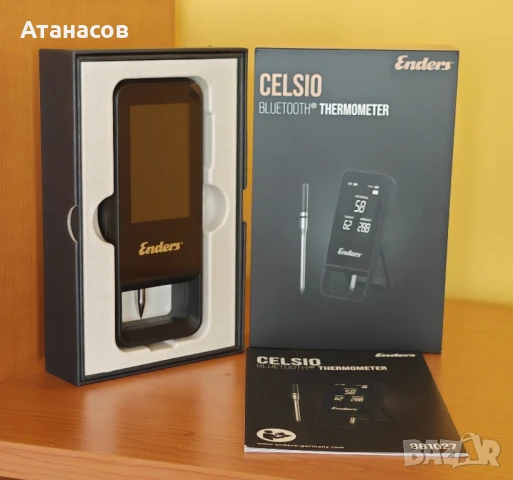 Bluetooth термометър за барбекю Celsio thermometer Enders за месо, снимка 3 - Барбекюта - 51354682