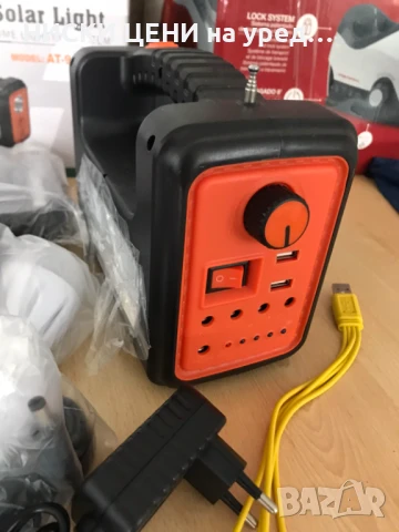 МОБИЛНА СОЛАРНА СИСТЕМА DAT AT-9011B, снимка 5 - Къмпинг осветление - 50617075