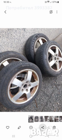  продавам ал.джанти за хонда 16 цола, снимка 6 - Гуми и джанти - 53696168