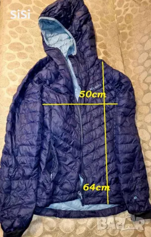 Олекотено синьо яке, снимка 7 - Якета - 49183705