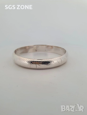 ГОЛЯМА СРЕБЪРНА ГРИВНА 925, снимка 4 - Гривни - 52401052