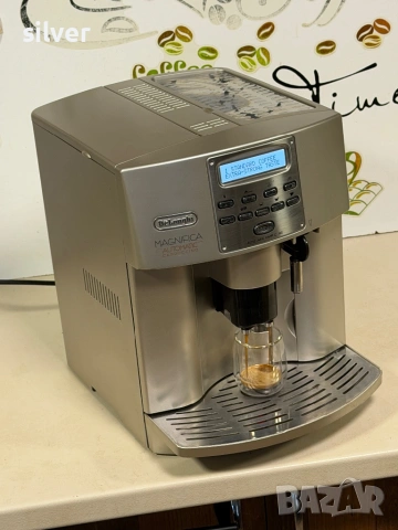 Кафемашина кафе автомат delonghi magnifica automatic с гаранция, снимка 7 - Кафемашини - 53265720