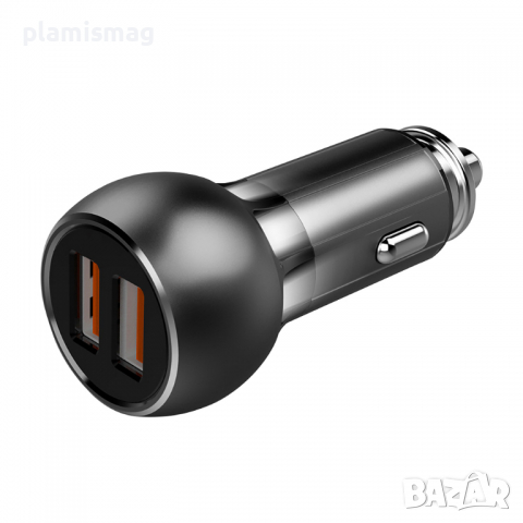 Зарядно устройство за кола, LDNIO C503Q, Quick Charge 3.0, 2xUSB, С Type-C кабел, снимка 4 - Зарядни за кола - 36287052