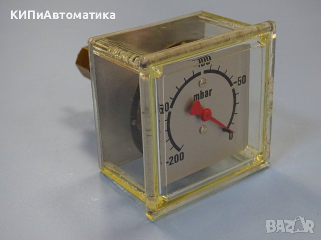 вакуумметър панелен VDO 0/-200 mBar