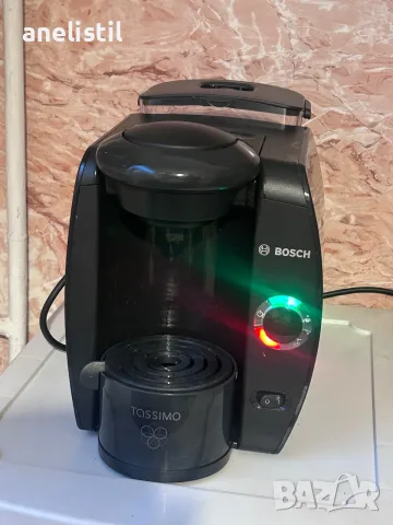 Кафемашина Bosch Tassimo Fidelia TAS4000 + подарък многократна капсула – тествана, снимка 2 - Кафемашини - 55867817