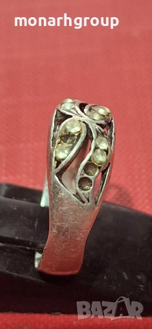 Сребърен пръстен, снимка 2 - Пръстени - 52655744