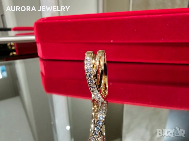 CARTIER Etincelle de Cartier Rose Gold Diamonds Дамски Пръстен, снимка 4 - Пръстени - 52833286