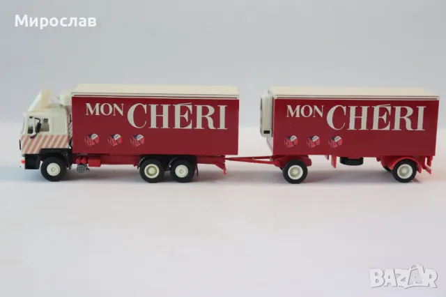 HERPA H0 1/87 МАН MAN КАМИОН ТИР МОДЕЛ