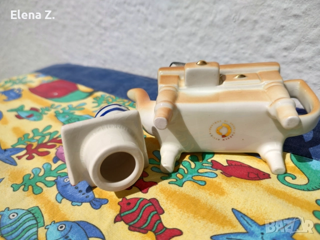 Малък колекционерски чайник на Paul Cardew масичка печива, снимка 7 - Колекции - 52344544