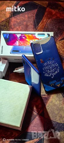SAMSUNG GALAXY A70-Перфектно състояние.Пълен комплект, снимка 14 - Samsung - 56184013