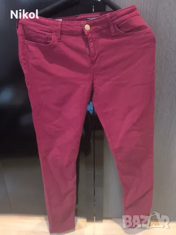 Дамски дънки, червени Tomy Hilfiger , снимка 3 - Дънки - 56202796