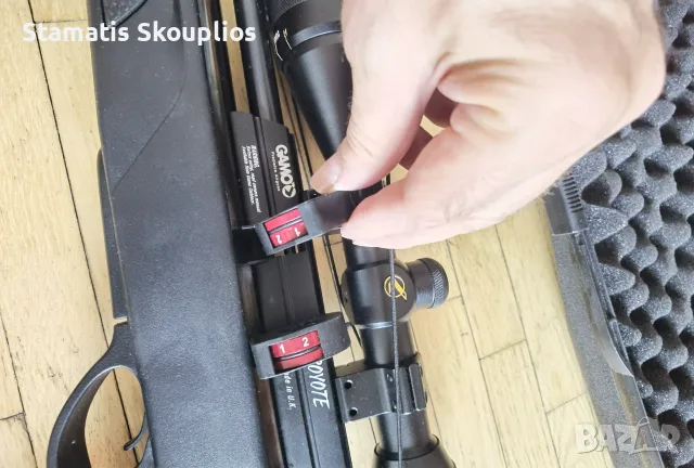 GAMO COYOTE PCP 40 J с всички възможни аксесоари, снимка 10 - Въздушно оръжие - 55970362