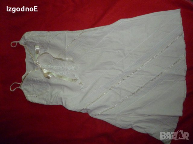 М-Л Лятна рокля от лен българско производство, снимка 3 - Рокли - 41530234