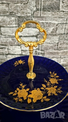 Двуетажни порцеланови етажерки, снимка 7 - Декорация за дома - 52091253