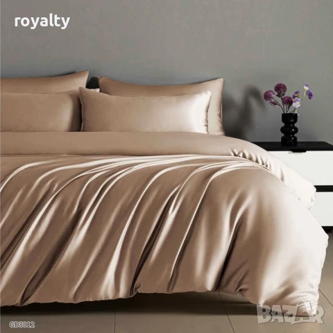 Луксозен комплект с драперия от 100% памук Различни цветове , снимка 4 - Спално бельо - 50937247
